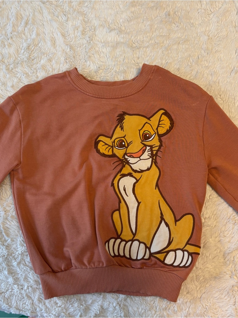 Little sleepies Lion King crewneck
